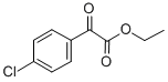 4-クロロベンゾイルぎ酸エチル 化学構造式