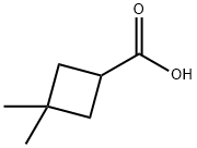 3,3-二甲基环丁烷甲酸,34970-18-8,结构式