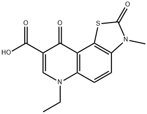 Tioxacin Struktur