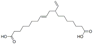 8，12-エイコサジエン二酸 化学構造式