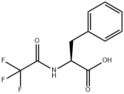 N-TRIFLUOROACETYL-L-PHENYLALANINE Structure