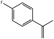 1-Fluoro-4-(1-methylethenyl)benzene Struktur