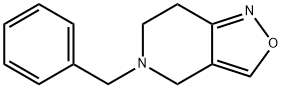 5-ベンジル-4,5,6,7-テトラヒドロイソオキサゾロ[4,3-c]ピリジン 化学構造式