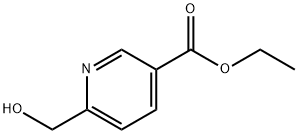 3-Pyridinecarboxylic acid, 6-(hydroxyMethyl)-, ethyl ester Struktur