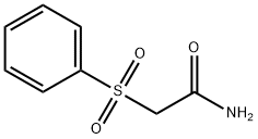(フェニルスルホニル)アセトアミド 化学構造式