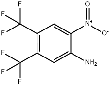 2-Nitro-4,5-bis(trifluoromethyl)benzenamine Structure