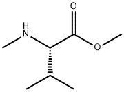 N-甲基-L-缬氨酸甲酯, 35016-37-6, 结构式