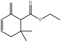 6,6-二甲基-2-亚甲基-3-环己烯-1-羧酸乙酯 结构式