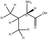 L-缬氨酸-D8, 35045-72-8, 结构式