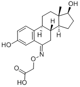1,3,5[10]-ESTRATRIENE-3,17-DIOL-6-ONE 6-[O-CARBOXYMETHYL]OXIME|Β-雌二醇-6 - 酮6 - (O-羧甲基肟)