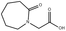 (2-氧代氮杂环庚烷-1-基)乙酸, 35048-56-7, 结构式