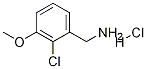 (2-chloro-3-Methoxyphenyl)MethanaMine hydrochloride Structure