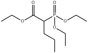 TRIETHYL 2-PHOSPHONOPENTANOATE Structure