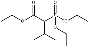 2-(DIETHOXYPHOSPHINYL)-3-METHYLBUTANOIC ACID ETHYL ESTER, 35051-50-4, 结构式