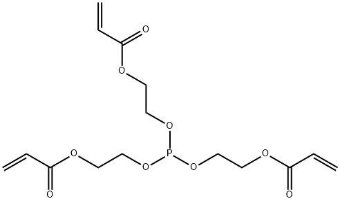 phosphinylidynetris(oxyethylene) triacrylate Structure