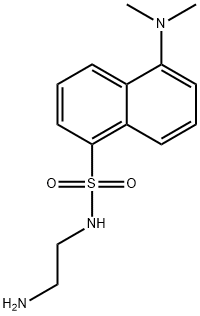5-二甲氨基萘-1-(N-(2-氨基乙基))磺酰胺, 35060-08-3, 结构式