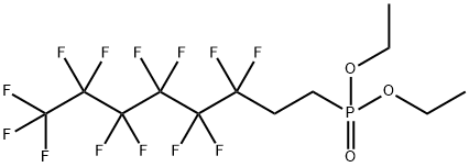 Diethyl (3,3,4,4,5,5,6,6,7,7,8,8,8-tridecafluorooct-1-yl)phosphonate, 350608-55-8, 结构式