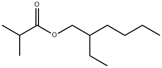 2-ethylhexyl isobutyrate Structure