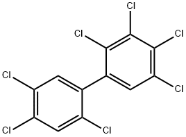 2,2',3,4,4',5,5'-HEPTACHLOROBIPHENYL Structure