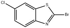 2-ブロモ-6-クロロベンゾ[D]チアゾール 化学構造式