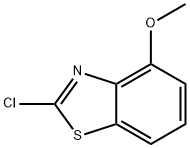 Benzothiazole, 2-chloro-4-methoxy- (6CI,7CI,8CI,9CI) Struktur