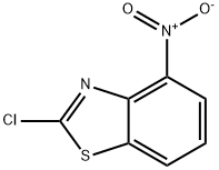 2-CHLORO-4-NITROBENZOTHIAZOLE 化学構造式