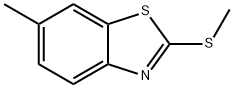 Benzothiazole, 6-methyl-2-(methylthio)- (7CI,8CI,9CI) 化学構造式