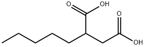 ヘプタン-1,2-ジカルボン酸 化学構造式