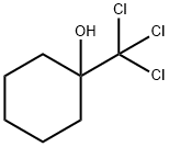 1-(トリクロロメチル)シクロヘキサノール 化学構造式