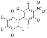 4-硝基联苯-D9 结构式