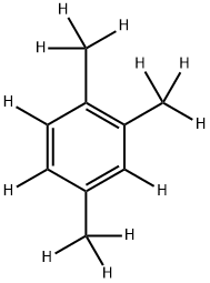 1,2,4-TRIMETHYLBENZENE-D12 Struktur