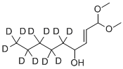 TRANS-4-HYDROXY-2-NONENAL-5,5,6,6,7,7,8,8,9,9,9-D11 DIMETHYL ACETAL Structure