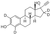 350820-06-3 17A-乙炔基雌二醇-2,4,16,16-氘四