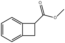 1,2-Dihydrobenzocyclobutene-1-carboxylic acid methyl ester Structure