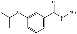 3-异丙氧基苯甲酰肼, 350989-60-5, 结构式