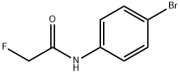 N-(4-bromophenyl)-2-fluoro-acetamide Struktur