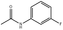 3-Fluoroacetanilide Struktur