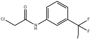 N-氯乙酰-3-(三氟甲基)苯胺, 351-38-2, 结构式