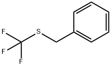 BENZYL TRIFLUOROMETHYL SULFIDE Structure