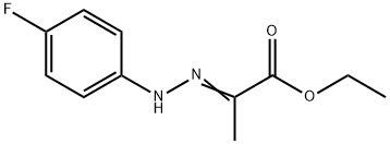 Propanoic acid, 2-(4-fluorophenylhydrazono)-, ethyl ester