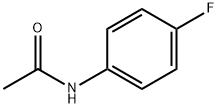 4-Fluoroacetanilide  Struktur