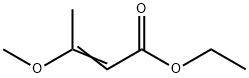 3-メトキシ-2-ブテン酸エチル 化学構造式