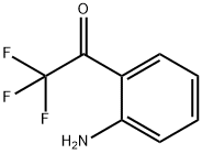 1-(2-アミノフェニル)-2,2,2-トリフルオロエタノン 化学構造式