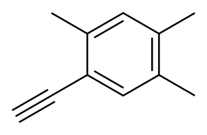 1-ETHYNYL-2 4 5-TRIMETHYLBENZENE  97 Struktur