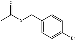 4-溴-Α-甲苯硫代乙酸, 351003-15-1, 结构式