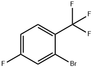 2-Bromo-4-fluorobenzotrifluoride Struktur