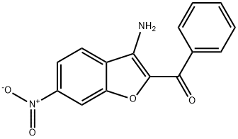 3-Amino-2-benzoyl-6-nitrobenzofuran Structure