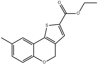 351003-39-9 8-メチル-4H-[1]-ベンゾピラノ[4,3-B]チオフェン-2-カルボン酸エチル