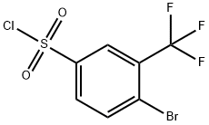 4-溴-3-(三氟甲基)苯磺酰基氯, 351003-47-9, 结构式