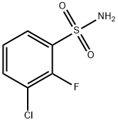 3-CHLORO-2-FLUOROBENZENESULFONAMIDE, 351003-58-2, 结构式